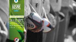 Du 14 au 17 septembre 2017 : Journées d'hommage aux rugbymen tombés dans l'Aisne et au Chemin des Dames Du 14 au 17 septembre 2017 : Journées d'hommage aux rugbymen tombés dans l'Aisne et au Chemin des Dames