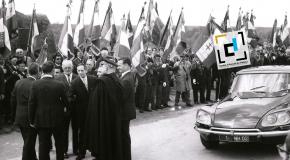 Inauguration du musée du souvenir français à la Caverne du Dragon, le 4 mai 1969