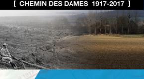 Affiche de l'exposition "Chemin des Dames 1917-2017"