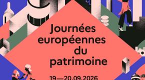 Journées Européennes du Patrimoine, 19 et 20 septembre 2026