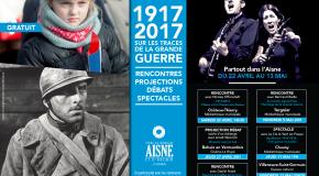 Programmation culturelle 1917-2017 de la Bibliothèque Départementale de Prêt de l'Aisne