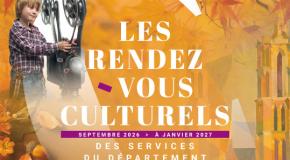Le guide des rendez-vous culturels du département, programmation juin-sept. 2026
