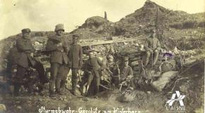 Soldats allemands sur le Winterberg (plateau de californie), 1917 Soldats allemands sur le Winterberg (plateau de californie), 1917