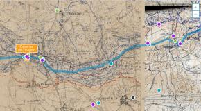 Cartographie sur le nouveau site Web du Chemin des Dames