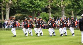 Memorial Day dans le cimetière américain de Seringes-et-Nesles