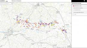 Application de recherche des lieux disparus du Chemin des Dames