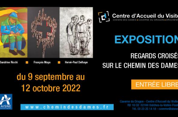 Affiche de l'Expo "Regards croisés sur le Chemin des Dames" Affiche de l'Expo "Regards croisés sur le Chemin des Dames"