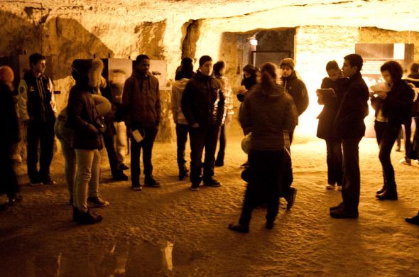 Visite guidée dans les souterrains de la Caverne du Dragon-Musée du Chemin des Dames (Aisne) Visite guidée dans les souterrains de la Caverne du Dragon-Musée du Chemin des Dames (Aisne)