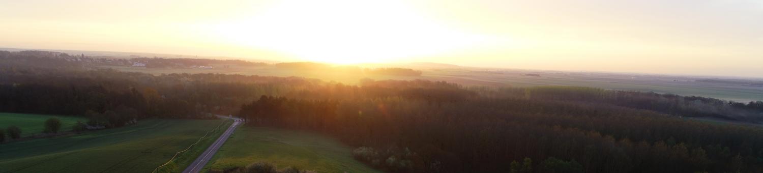 Levé du jour sur le Chemin des Dames, le 16 avril 2018