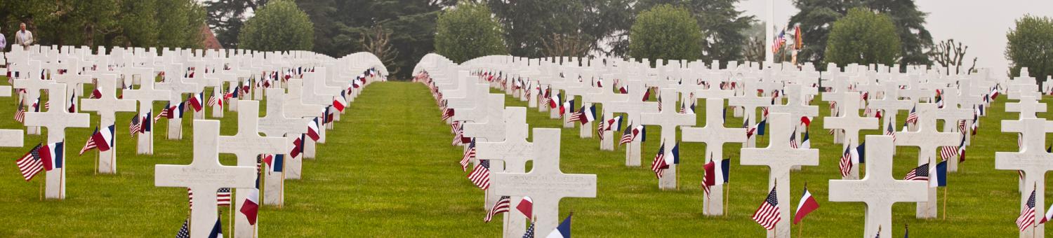 Memorial Day au cimetière américain de Bony, mai 2016