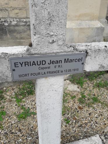 Tombe EYRIAUD Jean Marcel