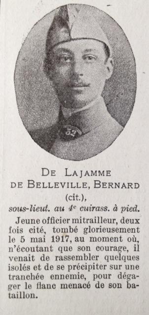 De Lajamme de Belleville Bernard portrait