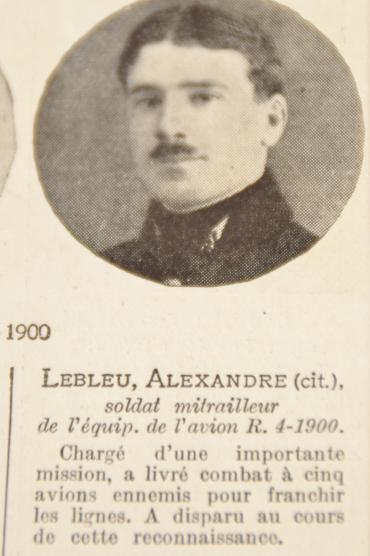 Lebleu Alexandre Joseph portrait
