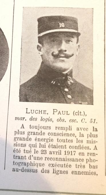 Luche Paul portrait et citation
