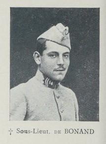 photo du sous-lieutenant Henri De Bonand