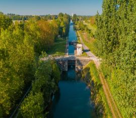 Le canal de l'Aisne