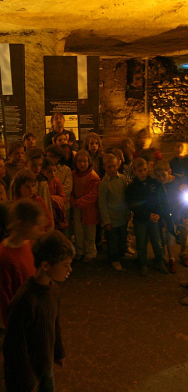 Visite guidée dans les souterrains de la Caverne du Dragon-Musée du Chemin des Dames (Aisne) Visite guidée dans les souterrains de la Caverne du Dragon-Musée du Chemin des Dames (Aisne)